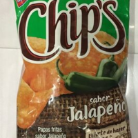 Chips sabor jalapeño