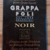 Chocolate Suisse fourré Grappa liquide