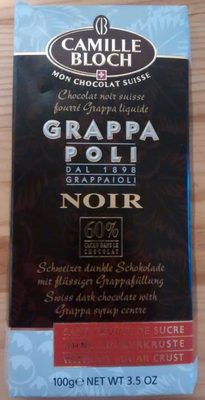 Chocolate Switzerland fourré Grappa liquide Chocolate Suisse fourré Grappa liquide