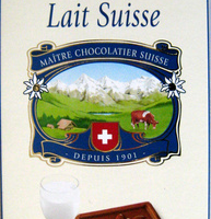 Chocolate au lait Suisse Villars