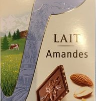 Chocolate lait amandes