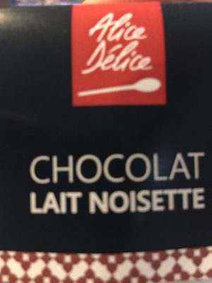 Chocolate Milk noisette Chocolate lait noisette