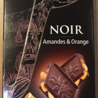 Chocolate noir amandes & orange