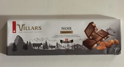 Black Chocolate amandes Chocolate noir amandes