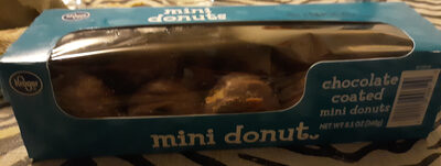 Chocolate Coated Mini Donuts Chocolate Coated Mini Donuts