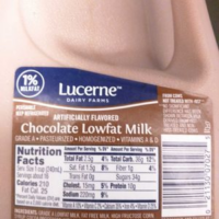 Chocolate Lowfat Milk