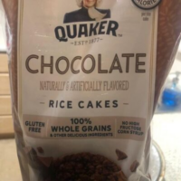 Chocolate Rice cakes
