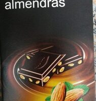 Chocolate negro con almendras