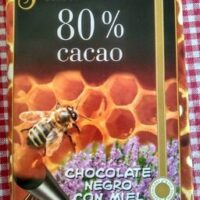 Chocolate negro con miel