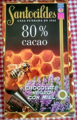 Black Chocolate with Honey Chocolate negro con miel
