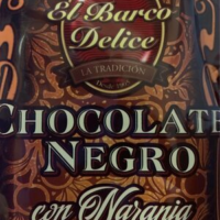 Chocolate negro con naranja