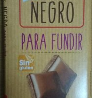 Chocolate negro para fundir