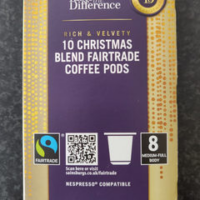 Christmas blemd coffee pods