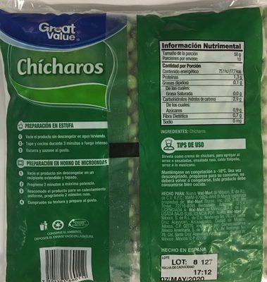 Chícharos, Great Value, Great Value