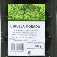 Ciruelas moradas