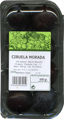 Ciruelas moradas Ciruelas moradas