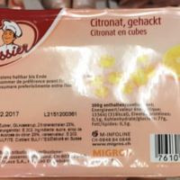 Citronat en Cubes