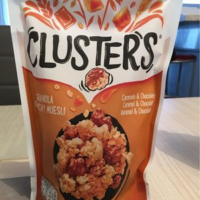 Clusters Crunchy Granola Caramel & Chocolat