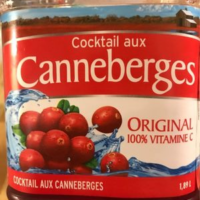 Cocktail aux canneberges