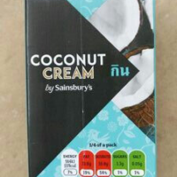 Coconut Cream by Sainsbury's