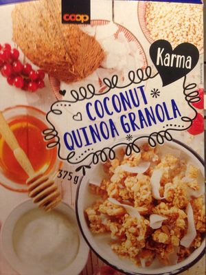 Coconut Quinoa Granola, Karma Coconut Quinoa Granola