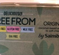 Coconut-based alternative to soft cheese