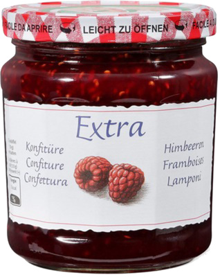 Jam Extra Raspberry Confiture Extra Framboise