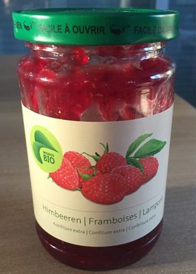 Jam Extra Raspberrys Confiture extra framboises
