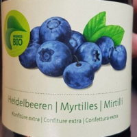 Confiture extra myrtilles