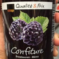 Confiture mûres