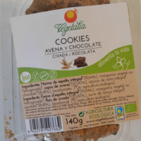 Cookies avena y chocolate