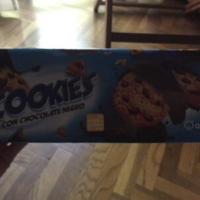Cookies con chocolate negro