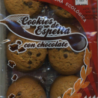 Cookies from Spelt Wheat with Chocolate Cookies de espelta con chocolate