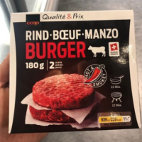 Coop beef burger hot&smokey