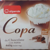 Copa de Chocolate con nata