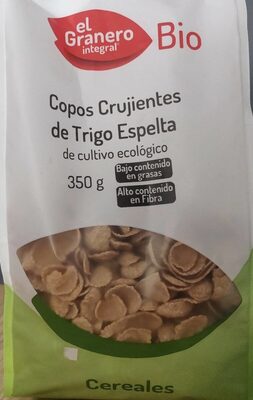 Copos crujientes from Trigo Spelt Wheat Copos crujientes de trigo espelta