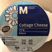 Cottage cheese nature