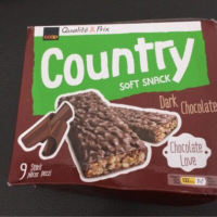Country soft snack dark chocolate