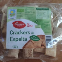 Crackers de trigo espelta