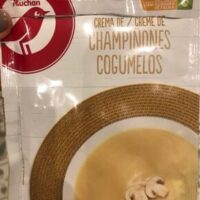 Crema de champiñones