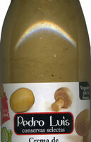 Crema de champiñones