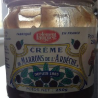 Creme de marrons de l'ardeche