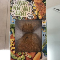 Crispy Vegetable Burger