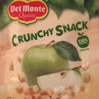Crunchy snack appel