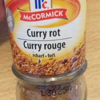 Curry rouge fort