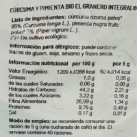 Cúrcuma y Pimienta
