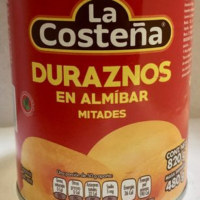 DURAZNO EN ALMÍBAR MITADES