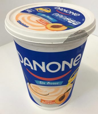 Danone Yogurt from Peach without Chunks Danone Yoghurt de Durazno sin trozos