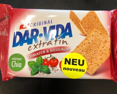 Dar Vida Extra fin Tomato Basil Dar Vida extra fin Tomate basilic