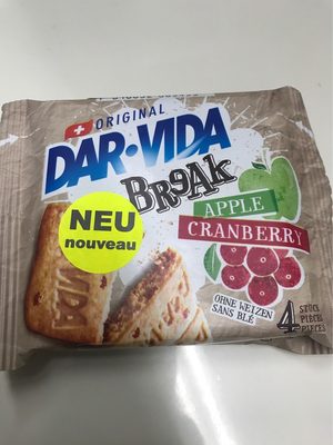 Dar-vida Break Apple Cranberry Dar-vida Break Apple Cranberry